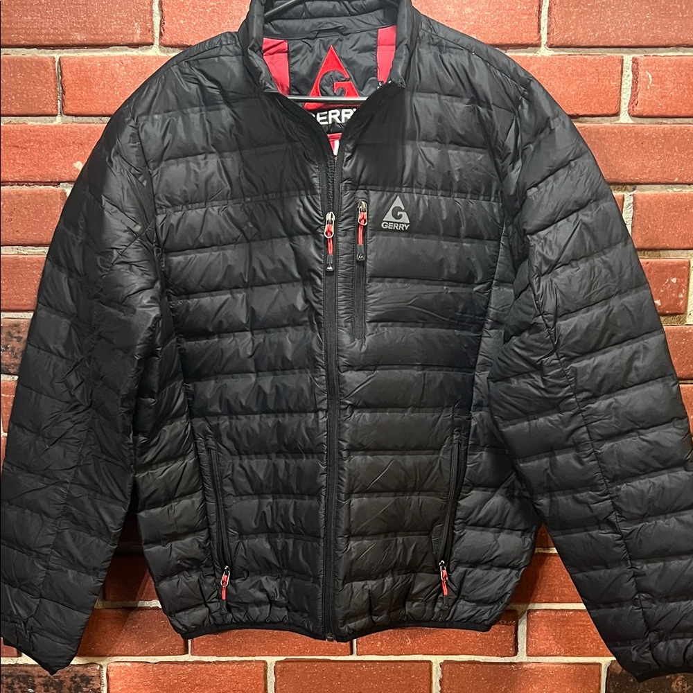 Gerry Weber Men's Quilted Black Puffer Jacket